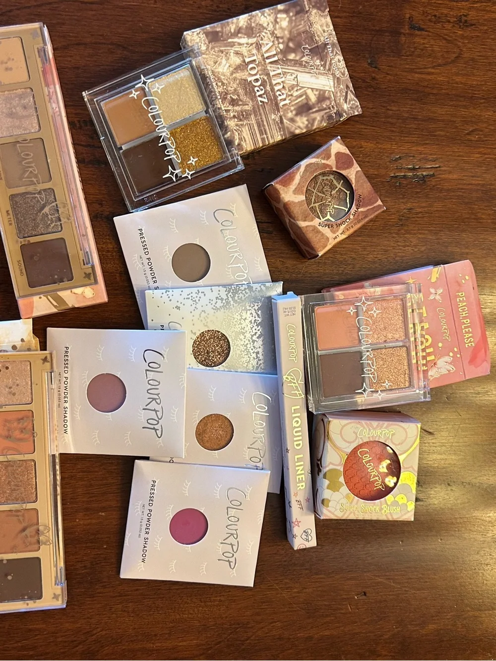 Colourpop assortment pressed